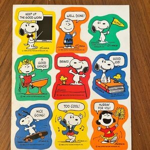 Vintage sticker bundle
